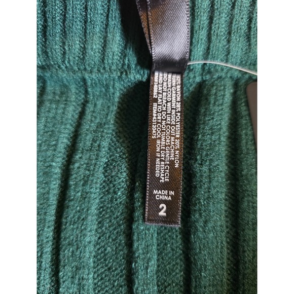 Torrid Women's Size 2(18/20)Green Cable Knit Sweater Lounge Leggings Soft NWT's - Picture 7 of 10